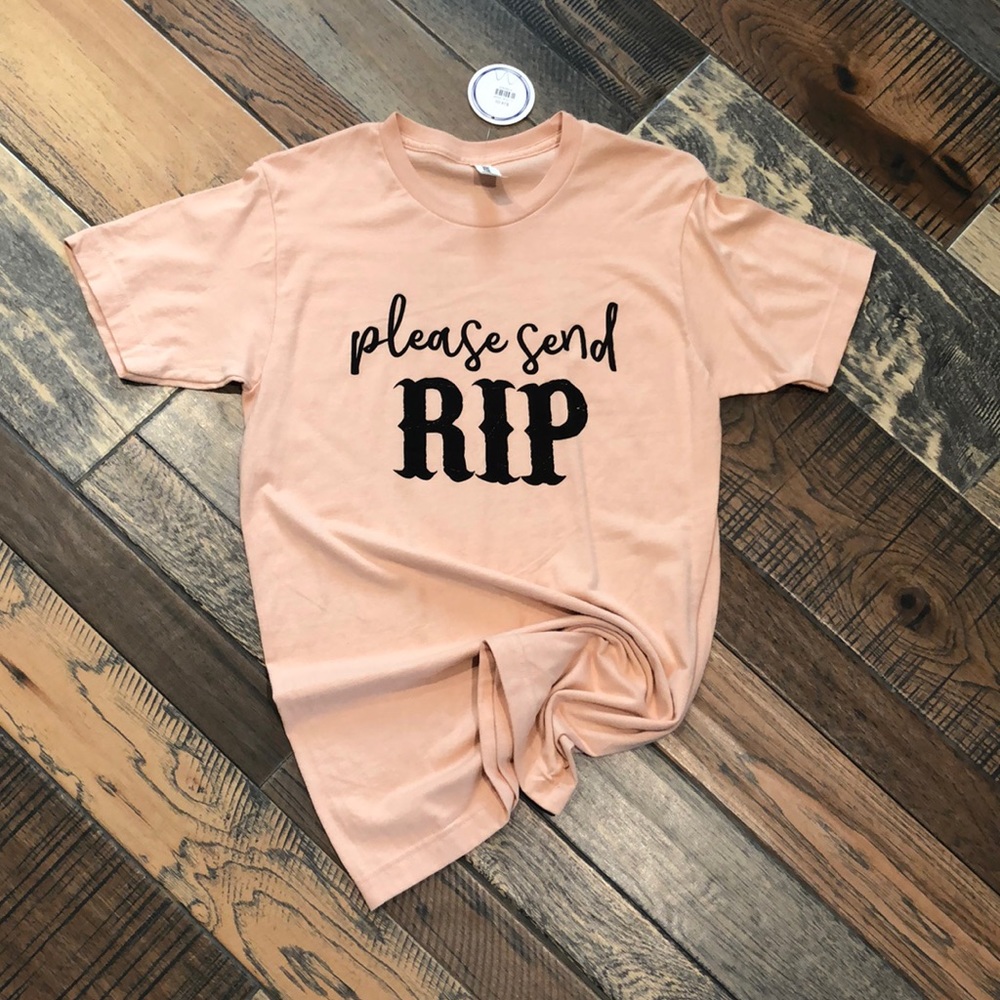 NWT Rip Yellowstone Tee Peach Small